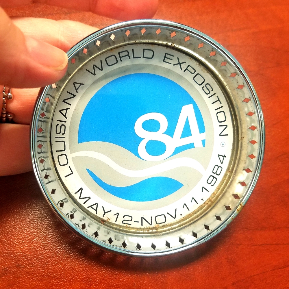 1984 Louisiana World Expo Metal Coaster
